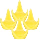 NIYANGLE 4 Stück Teiliges Keramik Okarina Ständer Stabiler und Instrumentenhalter Einzigartiger Präsentationsständer für Okarina Hochwertiger Dekorativer Halter für Musikliebhaber