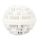 Umweltfreundlicher Waschball, Super-Wäschebälle, Wiederverwendbar, All Washer Ball Waschmittelalternative, Waschbälle für Waschmaschine, Hält Bis zu 1500 Wäschen(Weiß)