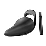 Ersatz-Fahrradsattel for Kinder mit Stützrohr, wasserdichtes PU mit Griff, Kinderfahrradsitz for Outdoor-Sportzubehör(30.4mm)