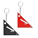 Dreieck Winkelmesser Lineal mit 45 und 90 Grad Winkel aus Aluminiumlegierung für Holzbearbeitung und Tischlermessungen
