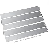 Meister Rasenkante - 5 Stk - 1 m lang - 13 cm hoch - Verzinkter Stahl - Einfache Steckmontage - Formbar und langlebig, Ideal zur Beetbegrenzung und Wurzelsperre, Beeteinfassung, Beetumrandung, 9957600