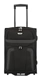 Travelite Unisex Orlando 2w Trolley S Gepäck- Handgepäck, Schwarz, Trolley S Handgepäck (53 cm)