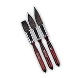 YUNNIAN Aquarell-Pinsel-Set, Acryl-Pinsel, Künstlerpinsel, Zeichenzubehör zum Malen, 3-teilig