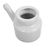 PLAFOPE Keramik Nasendusche Nasenspülkanne Sanfte Nasenreinigung Wiederverwendbar Sicher Gesund Für Yoga Tägliche Anwendung Saisonale Anpassung