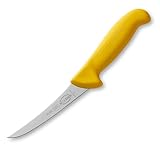F. DICK Ausbeinmesser, ErgoGrip, flexibel (Messer mit Klinge 13cm, X55CrMo14 Stahl, nichtrostend, 56° HRC) 82981131-02, Gelb