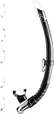 Cressi Schnorchel Gamma Tauchmasken, Schwarz, Uni