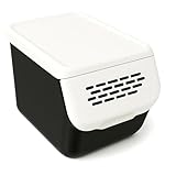 HRB Aufbewahrungsbox mit Deckel 1 Stück- Kartoffelbox - Kartoffel Aufbewahrungsbox - Trocken und Lichtschutz - Spülmaschinengeeignet - Länger Haltbar - Verlangsamtes Keimen - Praktische Lagerung