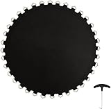 Hochelastisches, rundes Trampolin-Ersatzspringmatte, 3,6 m, hochelastisches PP-Bounce Tarpoline-Blatt, langlebige Sprungfläche (Feder nicht im Lieferumfang enthalten)
