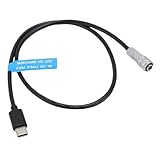 Sxhlseller USB -C -Stromkabel Kompatibel mit BMPCC 6K Kameramamera C Netzteil 6K Kabel