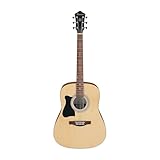 IBANEZ Jampack Akustikgitarren-Set 6-String Lefty - Open Pore Natural + Gigbag, Gurt, Stimmgerät & Plektren