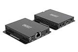 DIGITUS DS-55342 HDMI Extender – UHD 4K 120 Hz – 30 m über LAN-Kabel – Set: Sender & Empfänger – IR Infrarot – HDMI 2.1 & HDCP 2.3