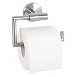 bremermann® Bad-Serie Piazza Toilettenpapierhalter aus mattem Edelstahl