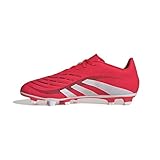adidas Unisex Predator Club Firm Multi Ground Football Boots Fußballschuhe, Lucid Red/Cloud White/Core Black, 44 2/3 EU