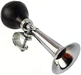 Fahrradglocke Glocke Fahrradklingel Fahrradhupe aus Metall (Hupe-Metall03) (in Silber)