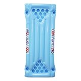Aufblasbarer Pong-Tisch – elegante schwimmende Partyplattformen, moderner Poolspielteppich | Floß mit hoher Kapazität, versteckter Tassenhalter für Strandpartys, See-Abenteuer, Veranstaltungen So