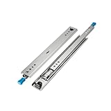 Generisch 1 Paar Sperrfunktion Schienen Teleskopauszug 120 Kg Tragfähigkeit Mit Lock-in/Out Einrastfunktion(18''/450mm)