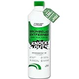 GLORYPURE Grünbelag-Entferner KNOCK OUT 60 | Hochkonzentrat bis zu 1.200 m², extrem starker Wirkstoff, effektiv gegen Algen & Flechten | Terrasse, Gehwege, Fassaden, Camper | Der stärkste seiner Art