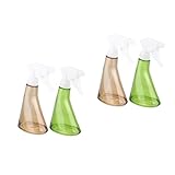 HEMOTON 2 Sätze Spritzgerät Pflanzen Sprühflaschen Mit Feinem Nebel Sprühen Reinigung Braune Sprühflaschen Bewässerungssprüher Gießkanne Düse Wasser Green 2 Stück * 2