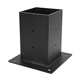 BAOFUYA Schrägdach-Pavillonhalterung, Verzinkte, Pulverbeschichtete Hochleistungs-Eckhalterung für Außenstrukturen und Gärten (#1)