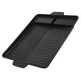 DECHOUS 1Stk Backform medizinischer Stein Kocher Burger Grillpfanne Grill drücken Backen pfannkuchenwender saucenkanne Grilltablett für den Außenbereich Grill-Backgeschirr Aluminium Black