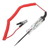 VALICLUD Digitaler Auto spannungsprüfer mit Lcd display Federführendem Prüfspitzen kabel Berührungsloser Stromprüfer für Fahrzeug elektroinstallationen Präzise Spannungserkennung