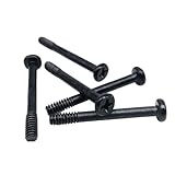 In verschiedenen Größen erhältlich. 50 Stück 6#-32 x 30 mm Lange Kreuz-Flachkopf-Montageschraube for PC-Gehäuse, Grafikkarte, Kühler, Wasserkühlung, Lüfter