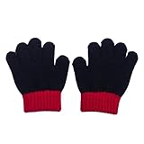 Fitooles Trendige warme Thermohandschuhe für Kinder, dick, stilvolle Handschuhe für kaltes Wetter, Winter, Radfahren, Skifahren