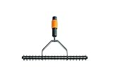 Fiskars Rasenlüfter, Gerätekopf, Breite: 37 cm, Schwarz/Orange, QuikFit, 1000655