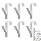 6 Stück Haken für Handtuchheizkörper,Haken für Rundheizkörper,Haken Heizung Badheizkörper,Handtuchhalter Heizkörper,Handtuchhalter für Heizkörper,Handtuchheizkörper haken Für Alle Standard Heizkörper