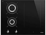 SMEG Kochfeld Gas/Induktion CLASSICA - PM3643D, Schwarz