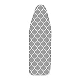 Bügelbrettbezug Ersatzbügeltischbezug Bügelset Aus Baumwolle Bügeltischbezug Mit Extra Dicker 7 Mm Polsterung Easy Fit Maximal Geeignet Für 122×38cm Bügelbretter(120x47cm)