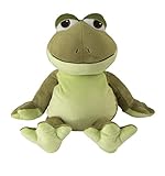 Warmies® Wärmekissen/Stofftier 'Frosch II' Hirse Lavendelfüllung 30cm 700g (exklusives Warmies-Design für Greenlife Value)