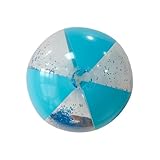 Inflatable Beach Ball, Jumbo Pool Toys Balls, PVC Reusable Toy, Versatile Beach Ball, Fun Games Sports Activities for Adults, Kids, Boys, Outdoor Summer Party and Water Wedding, 15.75 inches