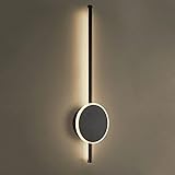 Hängeleuchten, Badezimmer-Kosmetikspiegel-Wandleuchte, moderne LED-Wandleuchte mit 3000 K, Wandleuchte aus Metall, minimalistische Schlafzimmer-Stimmungslichter, schwarze Wandfluter Compatible with Fl