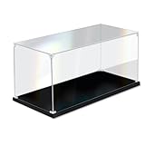 DOFOPO Schaukasten Acryl für Lego Staubdichte Acryl Vitrine Schaukasten für Spielzeug und Sammlerstücke Transparente Display Case 30 x 20 x 20 cm
