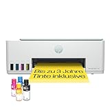 HP Smart Tank 5108 3-in-1 Multifunktionsdrucker, 20€ Cashback (WLAN; Mobiles Drucken) – 3 Jahre Tinte inklusive, 3 Jahre Garantie, großer Tintentank, hohe Reichweite, Drucken in hoher Qualität