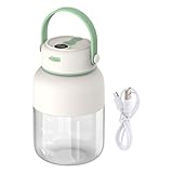 Juicesr Becher mit Echtzeit-Batterieanzeige, tragbar, leicht zu reinigen, Säfte, Mixer für Gesundheits-Enthusiasten und Fitness-Liebhaber