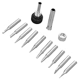 VILLFUL 1 Set Lötspitzen Set Schweißgeräte & Zubehör Schweißspitzen Zum Löten Schweißzubehör Lötbits Lötkolbenspitzen Lötspitze Für Lötkolben Lötspitzen