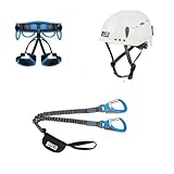 LACD Generisch Klettersteigset Via Ferrata Pro Evo 3.0 Start Gurt Protector (M (Taille 80-120 cm, Bein 50-70 cm))