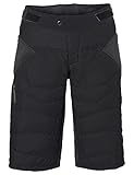VAUDE - Minaki Shorts III für Damen und Herren - Isolationsshort zum Fahrradfahren, black, M