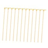 ERINGOGO 50 Stück Teiliges Laternenstab Holz Langer Laternengriff rutschfeste Laternenstange mit Abgerundeten Kanten Praktisches DIY zubehör für Handgefertigte Laternen Leicht und Kompakt