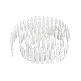 100 x 5 cm/3 cm Mini-Holzzaun-Set, Miniatur-Feen-Dekoration, Gartenhandwerk, Holz, S0Z9 Zubehör, Zuhause, Showc Puppenhaus-Barriere