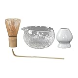 -Set, Whisk Set, Bowl Spoon Accessoires Set, Exquisite vielseitige traditionelle Tee -Herstellung, komplette Kit für Home Offices Entspannung