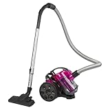 ProfiCare® Staubsauger beutellos Starke Saugleistung | Bodenstaubsauger 4,8m Kabel | Staubsauger ohne Beutel | Bodendüse für Hartböden | Fugendüse für Auto und Sofa | Staubsauger 700W | PC BS 3134