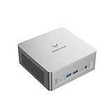 MINIS FORUM Mini PC UM870 Slim, AMD Ryzen 7 8745H 8C/16T bis zu 4,9 GHz, Barebone-Version mit DDR5/PCIe4.0 SSD, AMD Radeon 780M Grafikkarte, HDMI/USB 4/DP, RJ45 2,5G, WiFi, BT