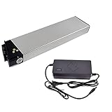 SDTYYP Ebike Akku 48 V 12.8Ah 10.4Ah Zusammenklappbare Eingebaute Elektrofahrrad Lithium Batterie für 1000W 800W 750W 500W 350W Fahrradmotor (48v 12.8Ah)
