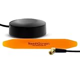 Need4Street DAB+ Antenne zum Nachrüsten des Autoradios, Stecker SMB, Kabellänge 250cm, Autoantenne mit Verstärker für besten Empfang