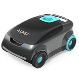 AIPER Kabelloser Poolroboter, mit Fortschrittliche Partikelfiltration, 100-130 Minuten Akkulaufzeit, Auto-Park-Technologie, ideal für oberirdische Pools bis zu 100㎡
