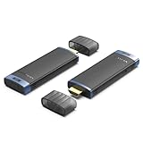 VENTION Kabelloser HDMI-Sender und -Empfänger, 50 m kabelloser HDMI-Extender, Plug and Play, unterstützt 2,4/5 GHz HDMI-Adapter zum Streamen von Videos von Laptop/PC auf Monitor/Projektor/HDTV