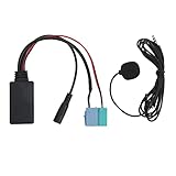 LjwZekyrnt Bluetooth AUX IN Adapter Audio Mikrofon Kabel Ersatz Für Bravo 2007 Up Music Connect Auto Smartphone Rot Schwarz